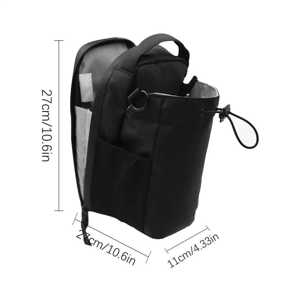 Magnetic Gym Bag Black