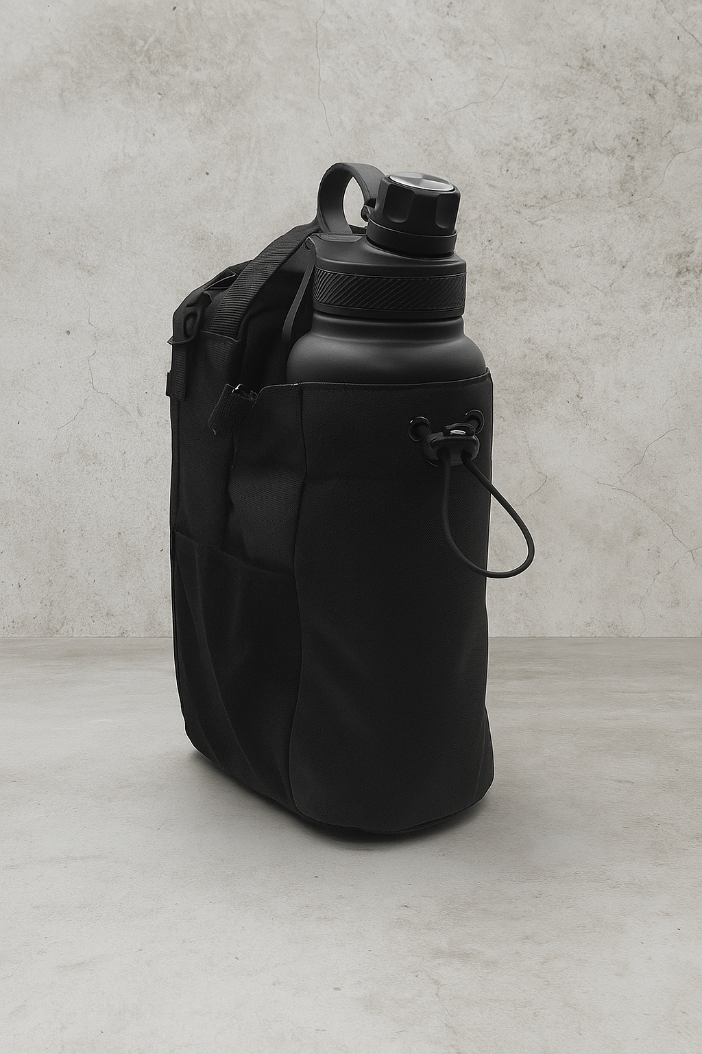 Magnetic Gym Bag Black